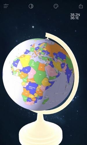 3D地球仪全景截图